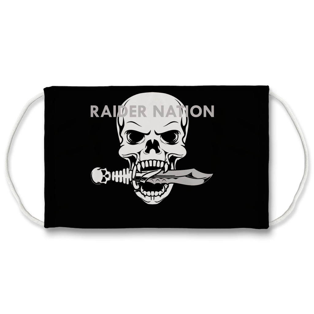 Raider Nation Sublimation Face Mask