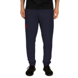 E St. Red Logo Joggers Navy