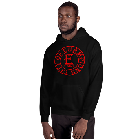 Est COC Red Logo Hoody