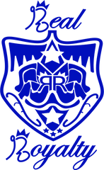Real Royalty Blue Logo Design