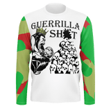 Guerrilla S White Long Fatigue Sleeve Tee