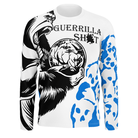 Guerrilla S Blue Long Sleeve Shirt