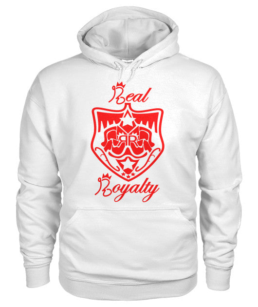 Real Royalty Red Design Hoodie