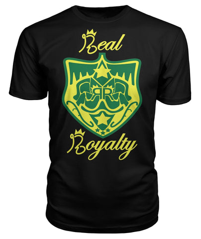 Real Royalty Green & Yellow Logo