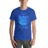 Real Royalty Blue Fire Short-Sleeve T-Shirt