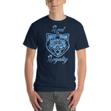 Real Royalty Blue Fatigue Logo Design Short-Sleeve T-Shirt