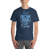 Real Royalty Blue Fatigue Logo Design Short-Sleeve T-Shirt