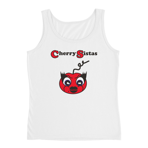 Cherry Sistas Ladies Tank Top