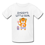 Dady's Little Girl BG/Bear - white