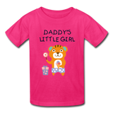 Dady's Little Girl BG/Bear - fuchsia